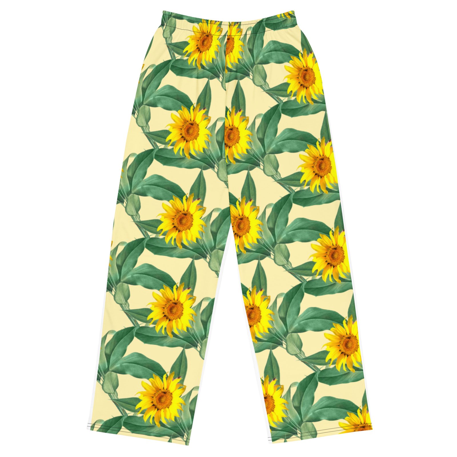 All-over print unisex wide-leg pants